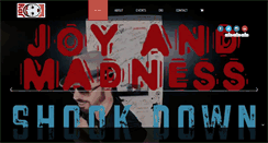 Desktop Screenshot of joyandmadness.com