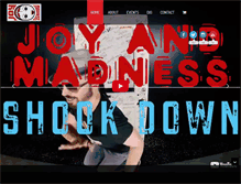 Tablet Screenshot of joyandmadness.com